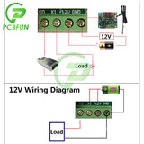 W1209 RGB light DC 12V heat cool temp thermostat control switch temperature controller thermometer thermo
