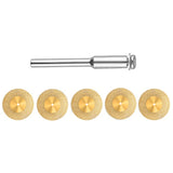 10 Pcs Cutting Cut Off Discs Coated Rotary Tools Titanium Plated Diamond Wheel WITH/Mandrel