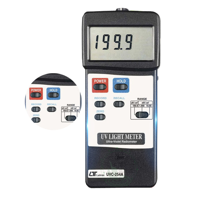 Ultraviolet Intensity Meter UVC-254 UVC-254A UVC UV Radiometer – mickcara