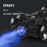 2.4g remote control drift spray racing high-speed light music children's electric charging toy car