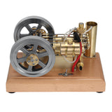 H76 Horizontal Twin Cylinder Engine Model STEM Metal Stirling Engine Science Discovery Physics Toy
