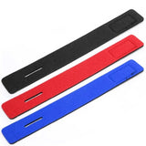 10pcs Fishing Rod Tie Holder Strap Belt Tackle Elastic Wrap Band Pole Holder Fastener Ties Outdoor Fishing Tools Accessories