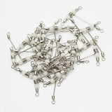 10pcs Luminous Fishing swivels T-Shape 3 Way Rolling Swivel Cross-Line Barrel Swivel with beads Sea Fishing hook