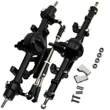 Aluminum Alloy Front And Rear Axle Complete Set CNC hined For RC4WD D90 Yota II RC Rock Crawler Car