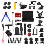 48-in-1 Sports Mount Set Camera Accessories Kit for GoPro Hero 9 8 Max 7 6 5 Insta360 Xiaomi YI Action Cameras