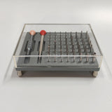 56 Assort Special Brand Watches Repairing Screwdriver Blades Tool Kit With Storage Base Clear Dust Cover For Watchmakers 3902