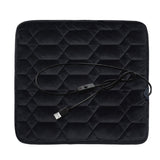 Winter Warmer Cover Anti-Slip Quick Heating Electric Seat Heater Soft Fiber USB 5V Car Interior Accessories