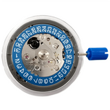 NH35A Grade Mechanical Movement NH35 Blue Calendar Wheel 24 Jewelry Self-Winding High Precision