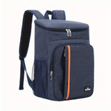 1pc, Cooler Bag, Heavy Duty Oxford Fabric Cooler Backpack, Waterproof Leakproof Insulation Outdoor Tote Bag
