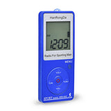 FM AM FM medium wave motion meter with built-in lithium battery charging radio conference receiver