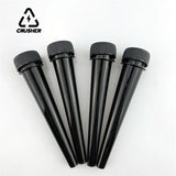 CRUSHER 10Pcs Plastic Herb Tobacco Box Tube Child-proof Rotating Cover 120mm Rolg Paper Storage Tubes Smoking Accessories