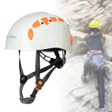 Climbing Helmet Protection with Chin Strap Construction Hardhat for Adults Mens Womens Mountaineering Rappelg Rope Descent