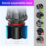 Cup Expander 2 in 1 Multifunctional Automotive Drink Mount with 360° Rotating Adjustable Car Dual Bottle Holder