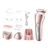 3 In 1 Women's Epilator Electric Remover For Women Painless And Effective Facial Hair Removal Home Razor Shaver Tool