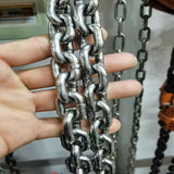 Stainless steel hand chain hoist anti-corrosion anti-magnetic anti-rust 304 hand chain hoist 1T3M stainless steel manual