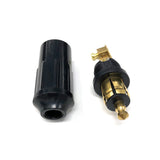 10PCS DIY European Cigarette Lighter Adapter Connector Male Socket DIN Hella Powerlet Plug for BWM Motorcycle