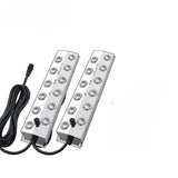 2/34/6/8/10/12 Head Ultrasonic Mist Maker er Fountain Pond Atomizer Air Humidifier Greenhouse For Hydroponics Sprayer