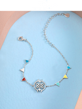 Design colorful Tibetan singer chain
