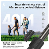 Selfie Stick Tripod With Wireless Bluetooth Remote Control for GoPro 12/11/10 Insta 360 DJI Osmo Action Camera For Smart Phone