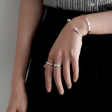 Geometric ball female bracelet