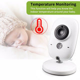 3.2” Display Video Baby Monitor with Camera, Remote, Wide View, Two-Way Audio Talk, Infrared Night Vision & 8 Lullabies.