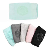 Crawling Anti Knee Pads Unisex Baby Toddlers Kneepads Non Slip Elastic Cotton Socks 5 Pairs