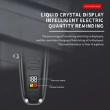 Kemei hair clipper KM-H71 Cross-border New Oil Head Carving Push Cutter LED LCD Digital Display USB Professional Electric