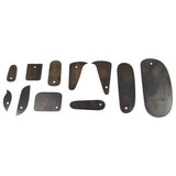 11pcs Vio Cello Making Luthier Tools Various Function Scrapering Board Cutter Musical Instruments Vios Accessories
