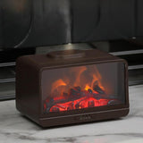 Flame Air Humidifier Home Fragrance Silent Essential Oil Diffuser with Timer