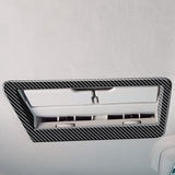 Top-For TOYOTA VELOZ AVANZA 2022 2023 Carbon Fiber Car Roof Air Outlet Frame Cover Trim Decoration