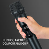 Professional VHF Wireless 4-Channel Handheld Karaoke Microphone - Ideal for Home Parties, Church Events, PA, and TV Speakers