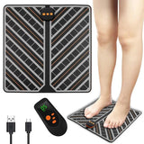 Electric EMS Foot Massager Mat Pad Feet Muscle Relaxation Relieve Pain Improve Blood Circulation Leg Massage hine With Remote