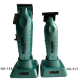 2024 New Cutting hine WMARK NG-133 NG-317 Clipper 8300 RPM with Charging Base Low Noise Hair Trimmer for Men
