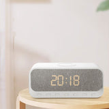 Stay On Time Desktop Alarm Clock And Bluetooth Speaker In One Radio Multifunctional Gift