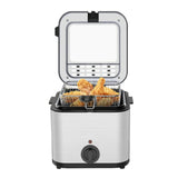 110V/220V 1000W Electric Fryer less French Fries Chicken Frying Grill Multi-function Household Commercial Hot Pot Oven