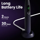 X Pro Sonic Electric Toothbrush Rechargeable IPX7 Waterproof Ultrasound Whitener Brush Automatic Ultrasonic Teethbrush Kit