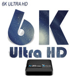 H20PRO Android 10.0 Smart TV 2GB RAM 8GB ROM Allwinner H616 Quad-core 2.4G/5G WIFI BT4.0 1000M 6K Media Player Set Top Box