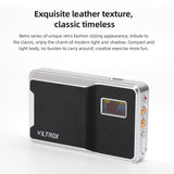 VILTROX 08X 8W RGB Lamp Full Color LED Pocket Vlog Light 2500K-8500K LCD 108Leds Battery for Live Streaming Home Studio