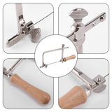 Professional Adjustable Bow Wooden Handle Of Jewelry Hand Tools Jeweler'S Saw Frame