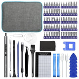 120 in 1 Precision Electric Screwdriver for Xiaomi Phone Laptop Strong Magnetic Screwdriver Set Mini Rechargeable Screwdrivers
