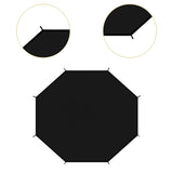 Sunshade Only 16ft Protective Top Tearproof Black Trampoe Sun Protection Cover