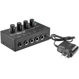 HA400 4-way monitoring headphone amplifier Headphone amplifier Earphone monitoring power amplifier