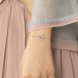 Sterling Silver Women's White Bracelet