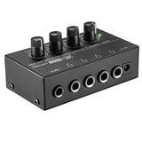 HA400 4-way monitoring headphone amplifier Headphone amplifier Earphone monitoring power amplifier
