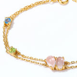 Crystal colorful treasure bracelet
