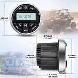 Waterproof Bluetooth Marine Stereo Receiver - MP3 Player & AM/FM Radio