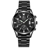 Calendar Luminous Multi-function Quartz Watch