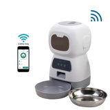 3.5L Automatic Pet For Cats WiFi Smart Swirl Slow Dog Feeder With Voice Recorder Large Capacity Timing Cat Food Dispenser