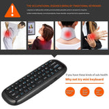 W1 2.4G Air Mouse Wireless Keyboard Control Infrared Remote Learning 6-Axis Motion Sense for Smart Android TV BOX PC
