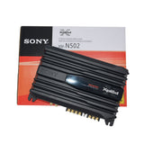 汽车音响功放索尼SONYXM-N502两路功放2声道推纯低音喇叭